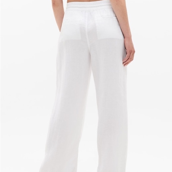 Retreat Linen High Rise Wide Leg Pant - Picture 4 of 6